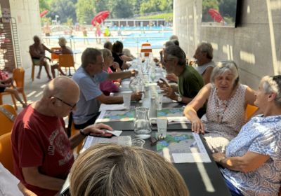 Pranzo condiviso presso il Centro balneare di Tesserete il 13.08.2024